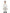 Men's knee length reversible down-filled parka with non-removable hood in Chalk