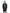 Men's knee length reversible down-filled parka with non-removable hood in Black