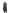 Women's knee length down filled parka with fur trim hood in Steel Grey