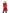 Women's knee length down filled parka with fur trim hood in Red