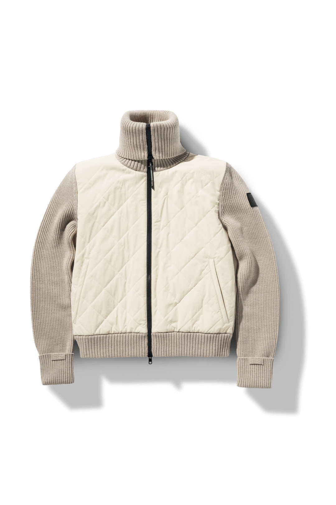 Pull zippé matelassé Ada pour femme