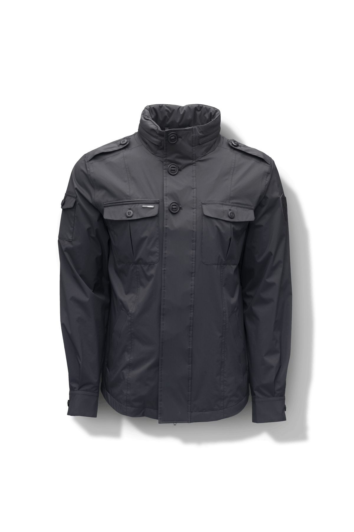 Admiral Men's lightweight tech jacket in Black
