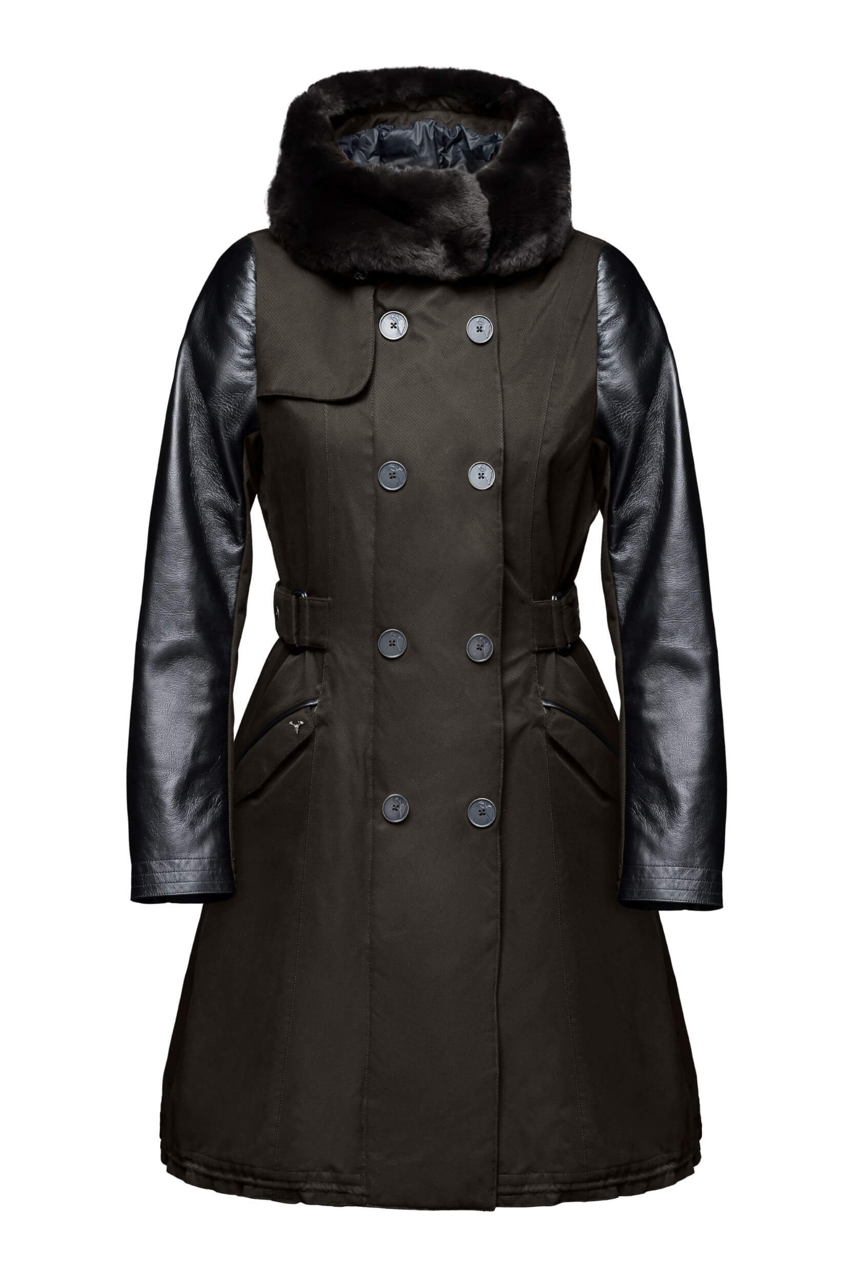 flat-lay-image Dark Brown