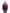 Aspen Women's Batwing Jacket in hip length, premium stretch ripstop and cire technical nylon taffeta fabrication, Premium Canadian White Duck Down insulation, non-removable down-filled hood, centre front two-way zipper, winged arm detailing, in Festival Fushia/Potent Purple