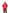 Women's down filled thigh length parka with four pleated patch pockets and an adjustable waist in Red