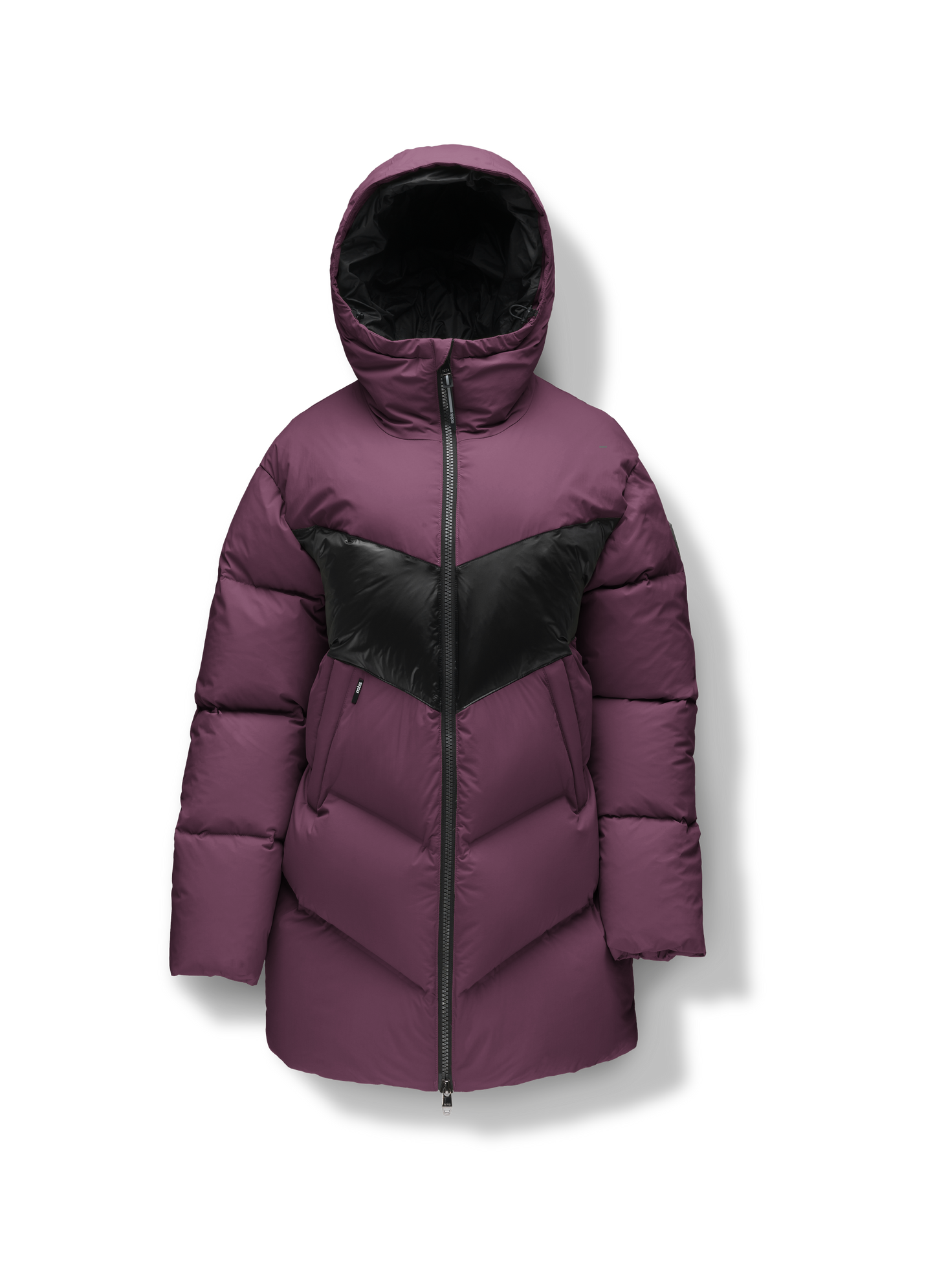 Isla Legacy Women's Chevron Quilted Puffer Jacket