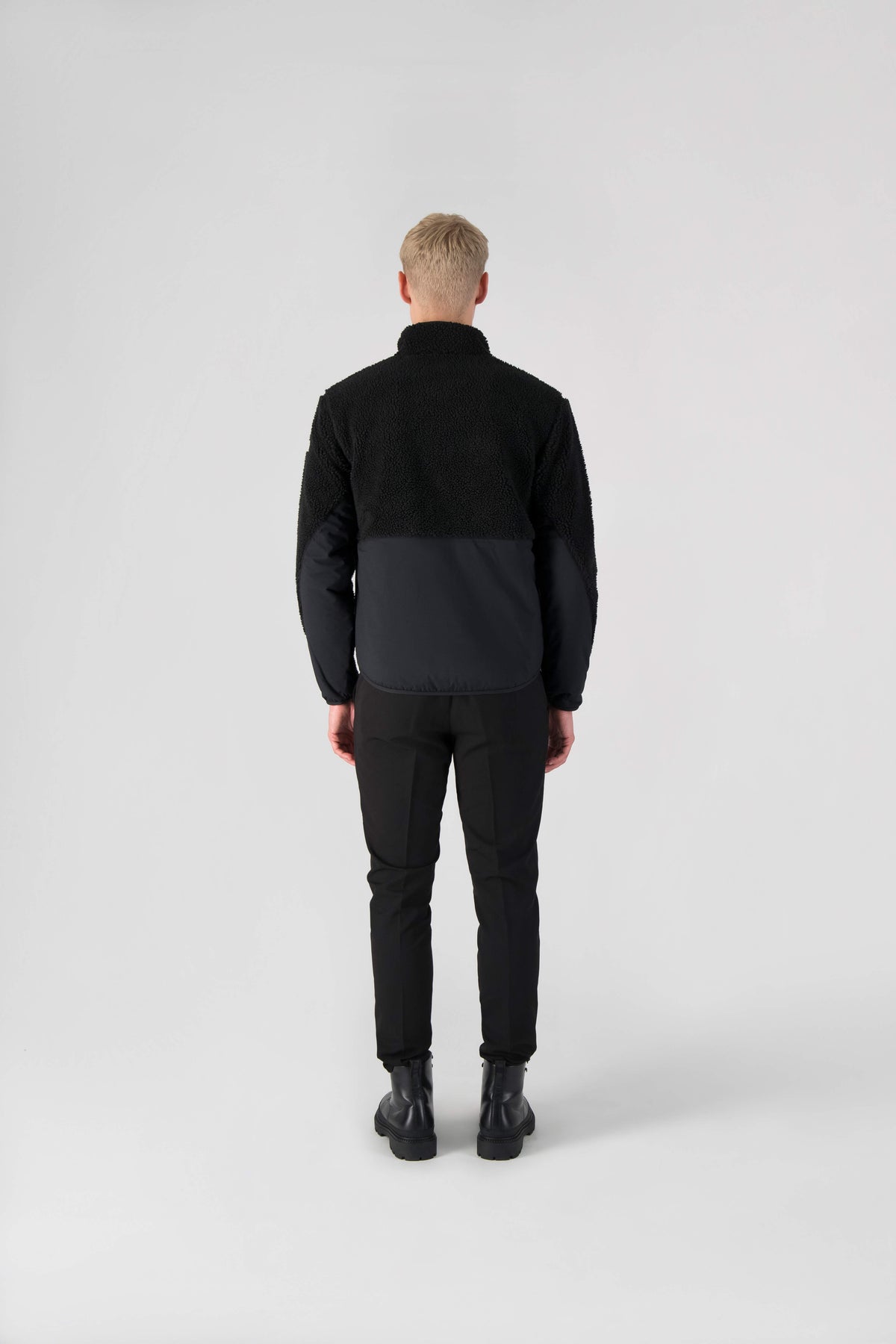 Kepler Men's Berber Zip Front Sweater in hip length, premium berber and stretch ripstop fabrication, Primaloft Gold Insulation Active+, two-way centre-front zipper, zipper pocket at left chest, magnetic closure flap pockets at waist with additional side-entry pockets, in Heat Map