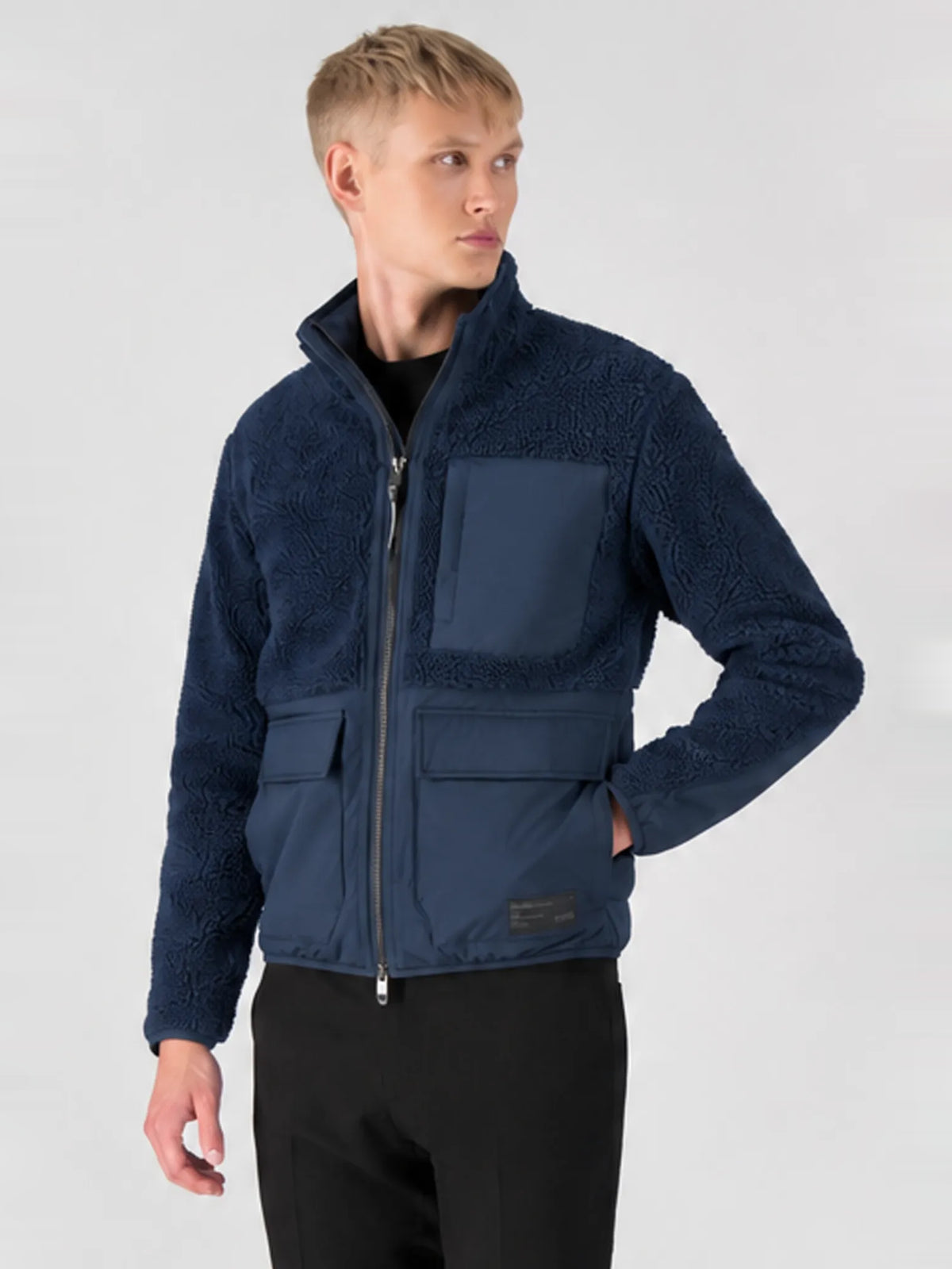 Kepler Men's Berber Jacket - Marine