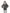 Kid's waist length down bomber jacket with fur trim hood in Steel Grey