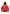 Kid's waist length down bomber jacket with fur trim hood in Red