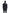 Chroma Unisex Oversized Puffer Scarf in stretch ripstop and taffeta nylon in a quilted pattern, Canadian White Duck Down insulation, cobra buckle belt with webbing strap, and large zipper pocket at scarf end, in Black
