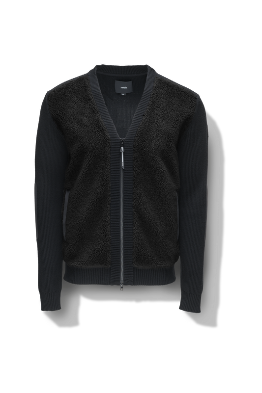 Doyen Men's Hybrid Berber V-Neck Jacket