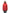 Women's thigh length raincoat with collar and non-removable hood in Vermillion