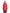Women's thigh length raincoat with collar and non-removable hood in Vermillion