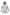 Women's thigh length raincoat with collar and non-removable hood in Light Grey