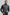 Wai Men's Half Zip Hybrid Sweater - Black