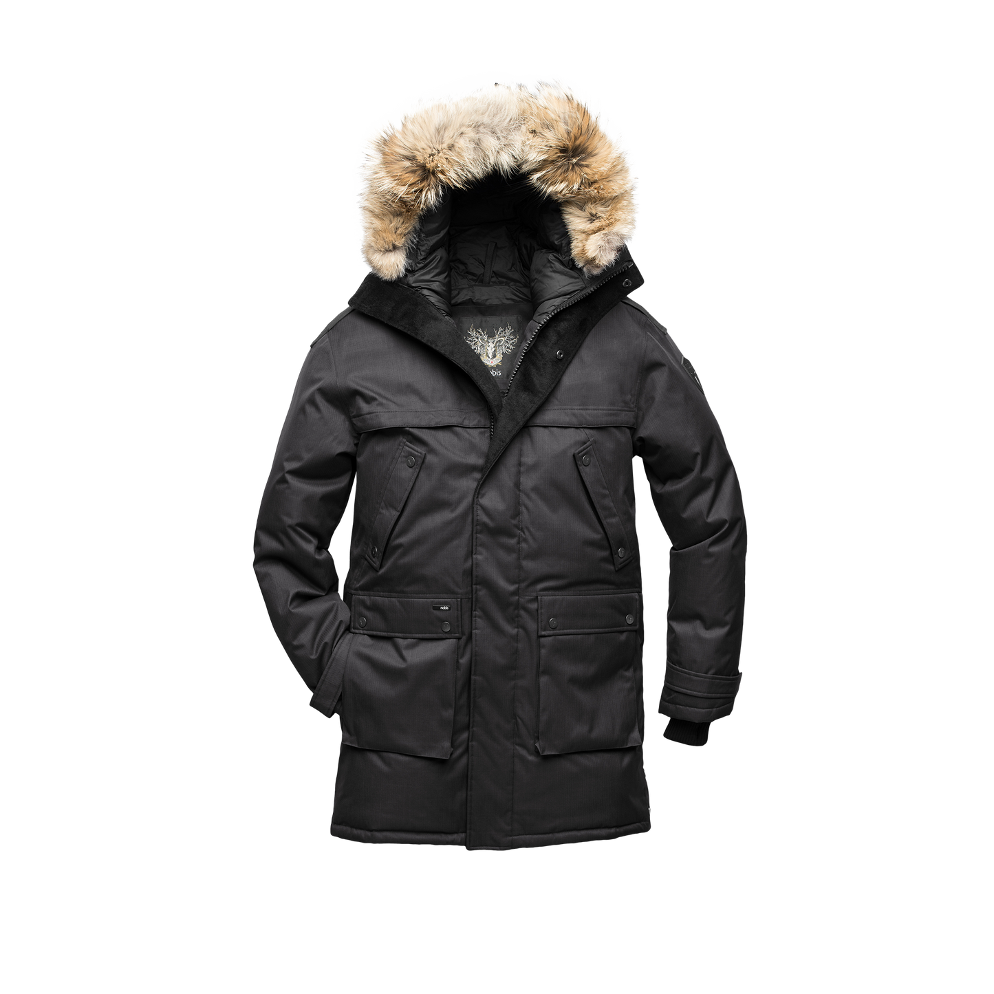 Yatesy Men's Long Parka