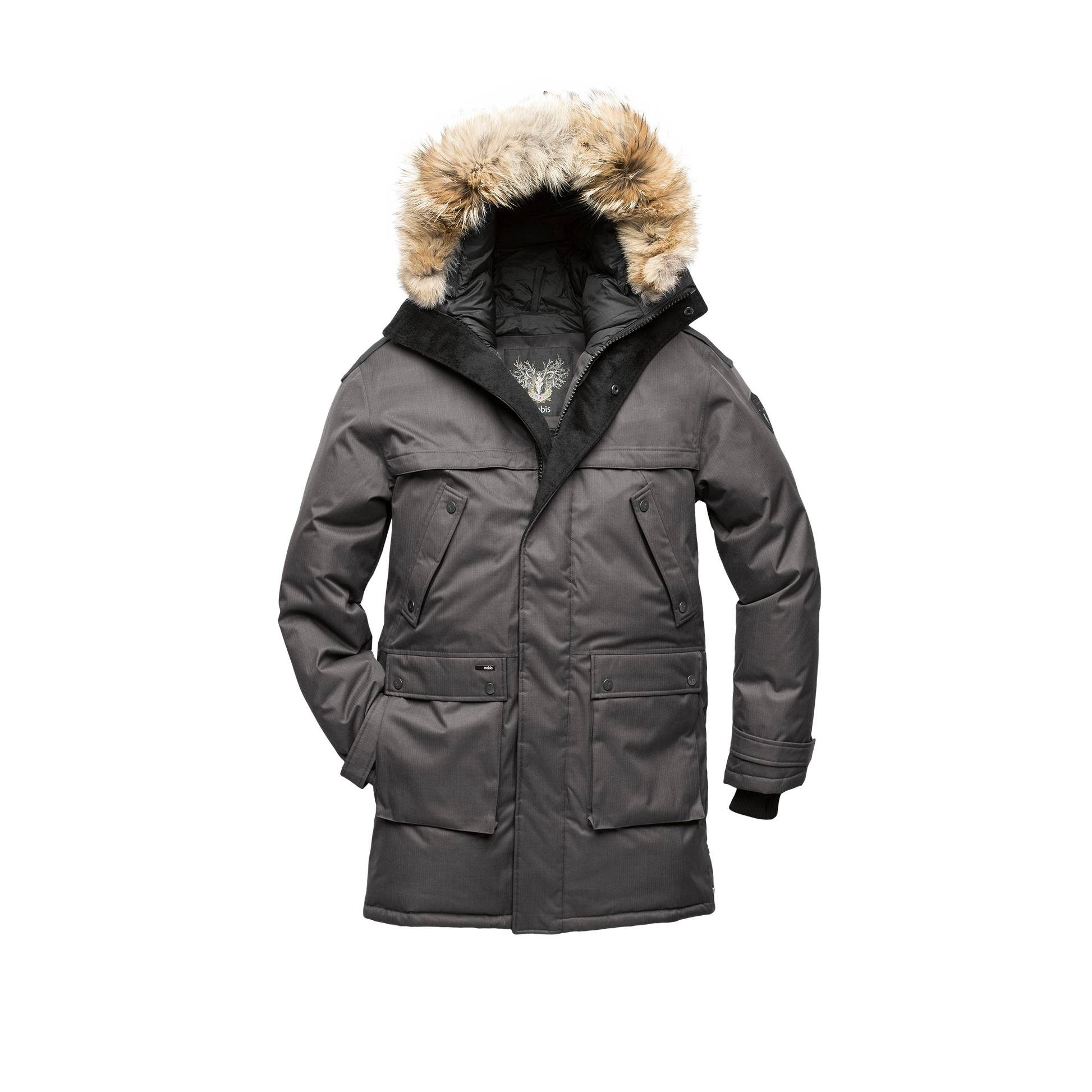 flat-lay-image CH Steel Grey