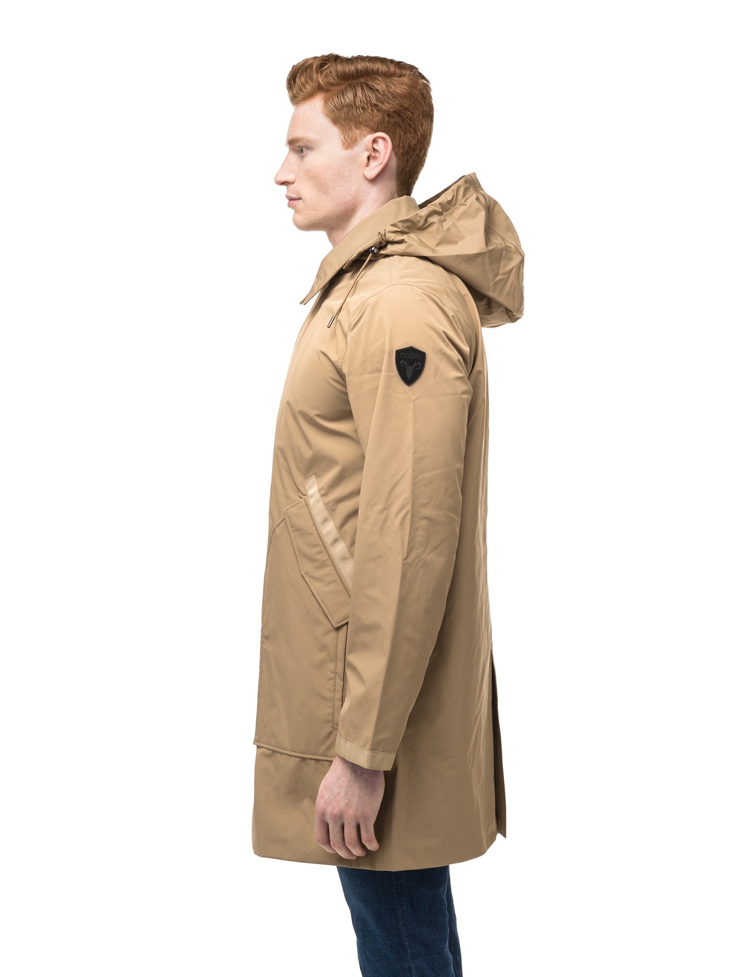 Men's knee length car coat in Cork