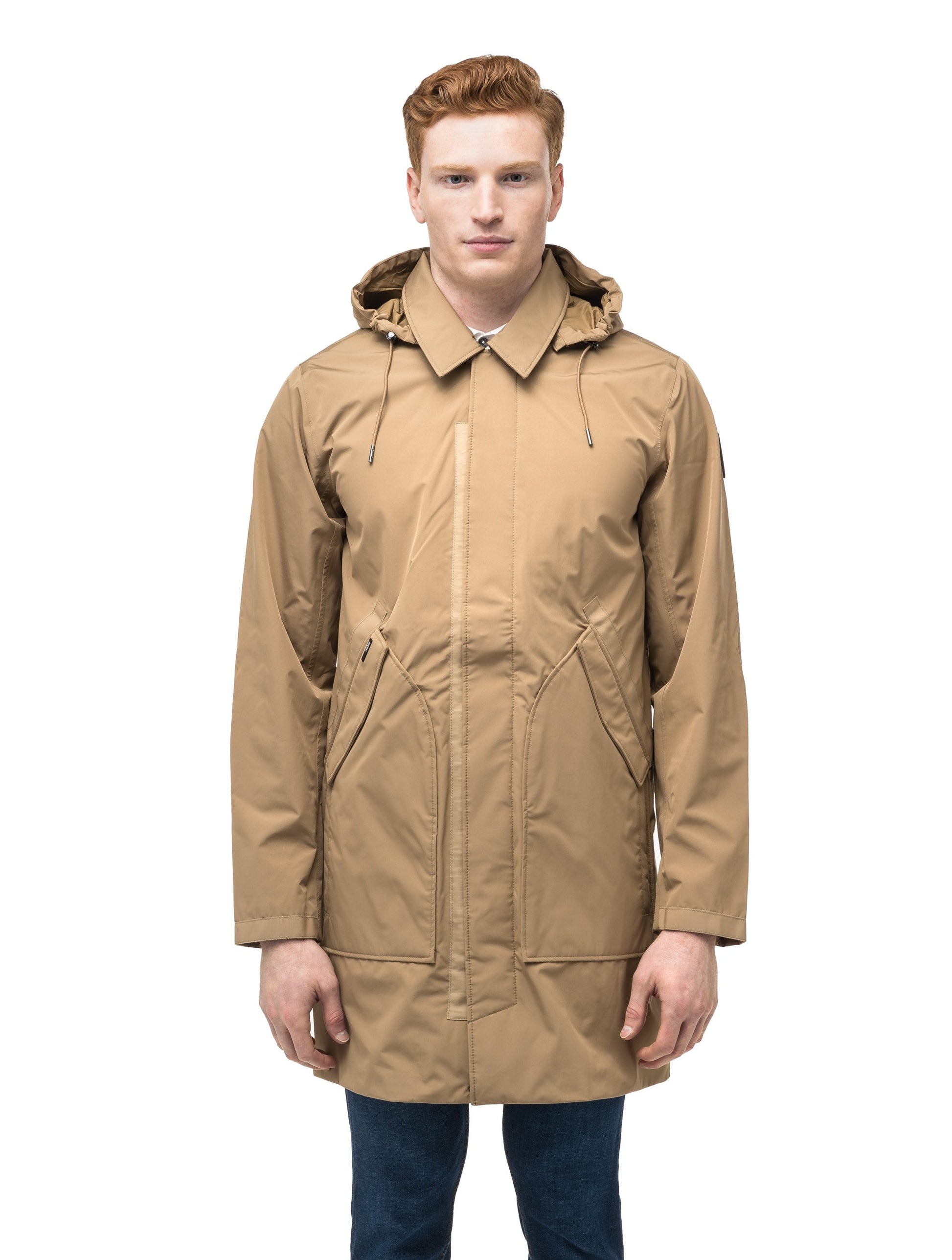 Men's knee length car coat in Cork