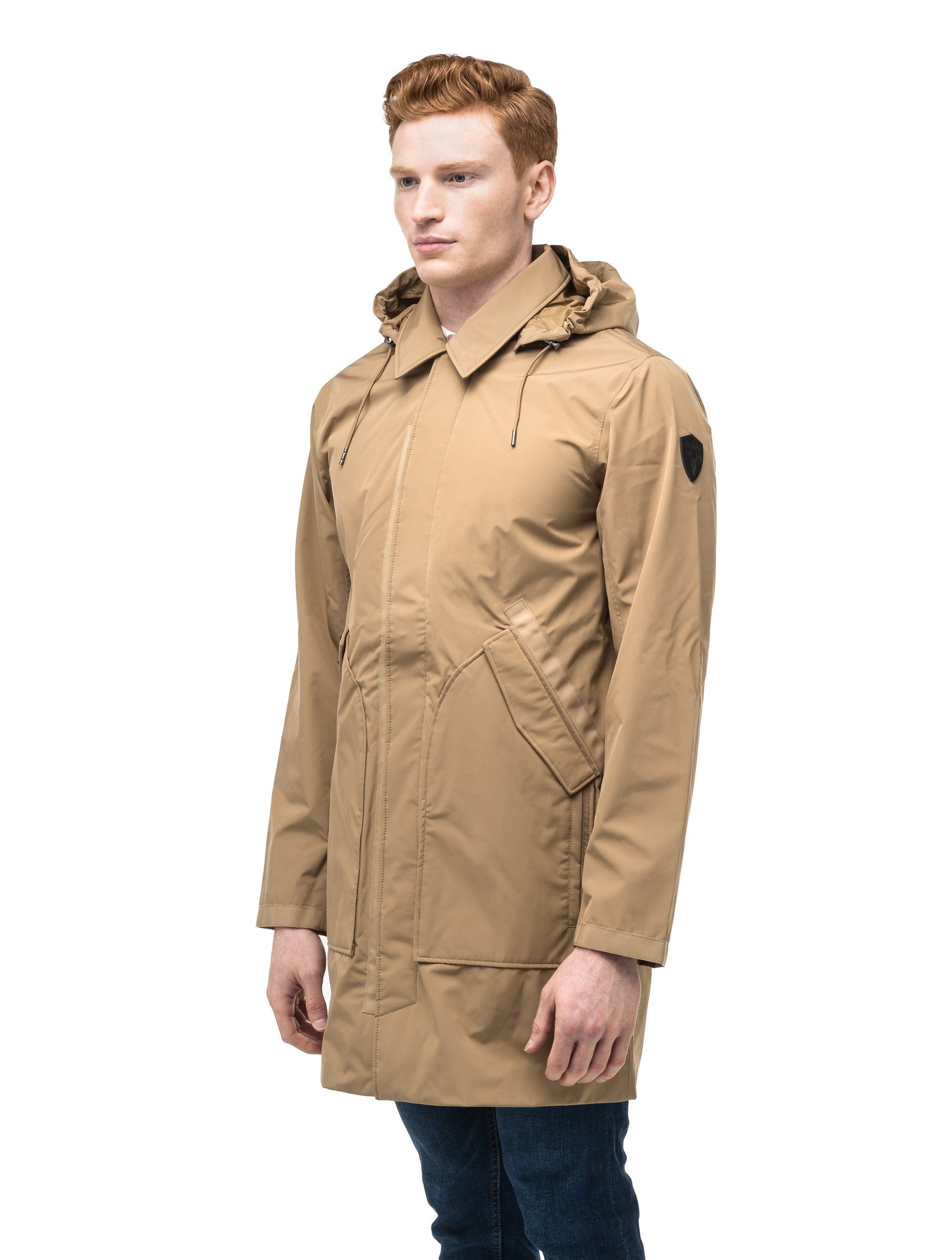 Men's knee length car coat in Cork
